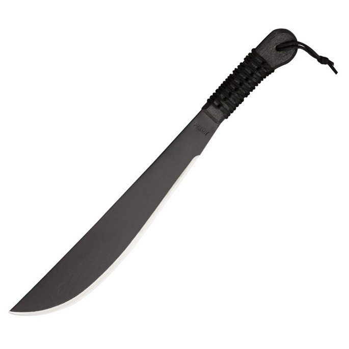 Martindale 11 1/2 Inch Grooved Bush Machete w/ Square End Grip
