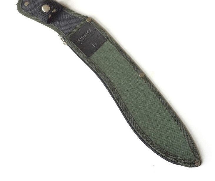 13-inch-green-canvas-kukri-machete-specialists-sheath