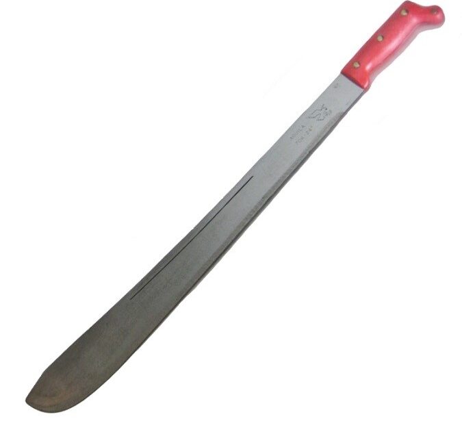Hansa-24-inch-Rula-weighted-machete-red-handle