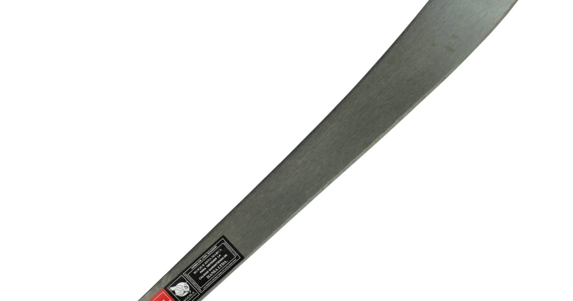 Hansa 24 Inch Lampon Aguila Machete with Orange Plastic Handle HAN191-24O